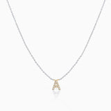 My Story Diamond Necklace in 18k Yellow Gold