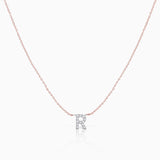 My Story Diamond Necklace in 18k Yellow Gold