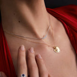 Gargantilha Moonlight Diamond em ouro branco 18K