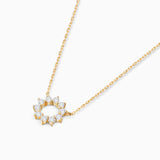 Diamond Soleil Necklace in 18k Yellow Gold