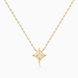 Gargantilha Hadar Wind Rose em ouro amarelo 18 K