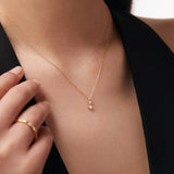 Gargantilla Origine de Diamantes en Oro Amarillo de 18 Kt