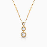 Gargantilla Origine de Diamantes en Oro Amarillo de 18 Kt