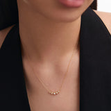Gargantilla Origine Arquée de Diamantes en Oro Amarillo de 18 Kt