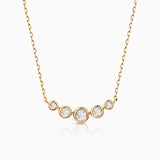 Gargantilla Origine Arquée de Diamantes en Oro Amarillo de 18 Kt