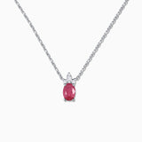 Gargantilha Red Jay Ruby e Diamond em ouro branco 18K