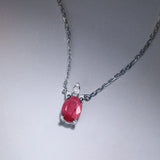 Gargantilha Red Jay Ruby e Diamond em ouro branco 18K