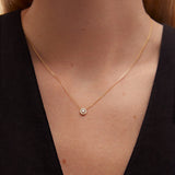 Gargantilla Ariadne de Diamantes en Oro Amarillo de 18 Kt