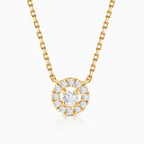 Gargantilla Ariadne de Diamantes en Oro Amarillo de 18 Kt