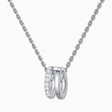 Gargantilla Selene de Diamantes en Oro Blanco de 18 Kt