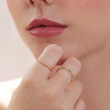 Sortija Lovelia en Oro Amarillo de 18 Kt