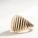 Sortija Duomo Bold en Oro Amarillo de 18 Kt