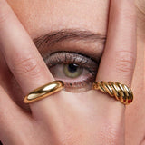 Anel Duomo em ouro amarelo 18 Kt