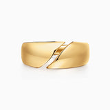 Split Duomo Ring in 18k Yellow Gold