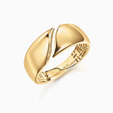 Split Duomo Ring in 18k Yellow Gold