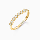 Origine Diamond Ring in 18k Yellow Gold