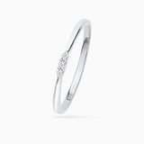 Sweet Diamonds Ring in 18k White Gold