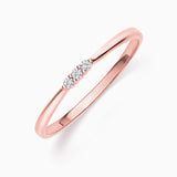 Sweet Diamonds Ring in 18k Rose Gold
