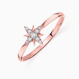 Sortija Rosa de los Vientos en Oro Rosa de 18 Kt