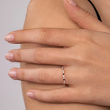 Sortija Raxel Diamonds en Oro Rosa de 18 Kt
