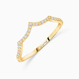 Sortija Volt Diamonds en Oro Amarillo de 18 Kt