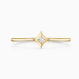 Hadar Wind Rose Ring in 18k Yellow Gold