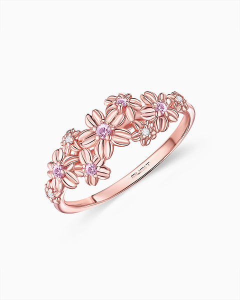 桜の舞う頃に -桜リング- Large size - Angelic Jewelry