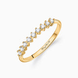 Sortija Everline de Diamantes en Oro Amarillo de 18 Kt