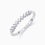 Everline Diamond Ring in 18k White Gold 