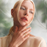 Dafne Diamond Open Ring in 18k Yellow Gold 