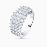 Anel de diamante Colosseo em ouro branco 18 K