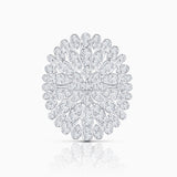 Nala Diamond Ring in 18k White Gold