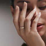 Allied Diamond Ring in 18k Yellow Gold