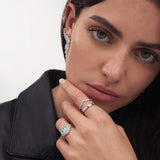 Allied Diamond Ring in 18k White Gold