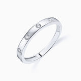 Allied Diamond Ring in 18k White Gold