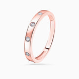 Allied Diamond Ring in 18k Rose Gold