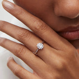 Sortija Irem Diamonds de 0,50 Cts. en Oro Blanco de 18 Kt