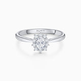 Sortija Irem Diamonds de 0,50 Cts. en Oro Blanco de 18 Kt