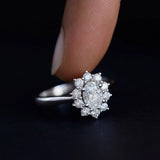 Sortija Irem Diamonds de 1,18 Cts. en Oro Blanco de 18 Kt