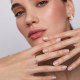 Anel de diamante Ariadne em ouro amarelo 18K