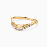 Sortija Liora Lumina de Diamantes en Oro Amarillo de 18 kt