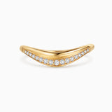 Sortija Liora Lumina de Diamantes en Oro Amarillo de 18 kt