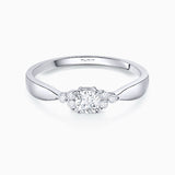 Lyra 0.26 ct Diamond Ring in 18k White Gold
