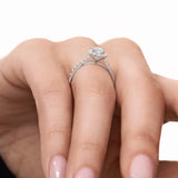 Rosalind 1 ct Solitaire Diamond Ring in 18k White Gold