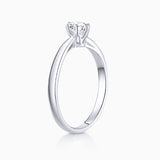 Solitario Always de Diamante 0,40 Cts. en Oro Blanco de 18 Kt