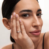 Solitario Always de Diamante 0,20 Cts. en Oro Blanco de 18 Kt