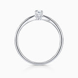 Solitario Always de Diamante 0,20 Cts. en Oro Blanco de 18 Kt