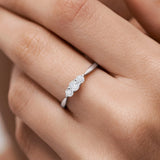 Tressa 0.30 ct Diamond Ring in 18k White Gold