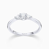 Tressa 0.30 ct Diamond Ring in 18k White Gold