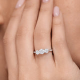 Tressa 0.80 ct Diamond Ring in 18k White Gold